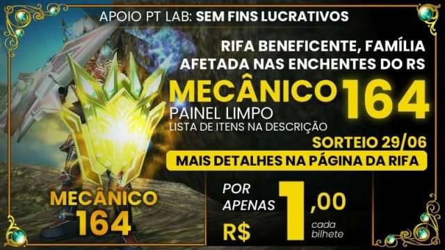 Mecânico 164 – Doc Limpo – Equipado e com 600KZ no Painel