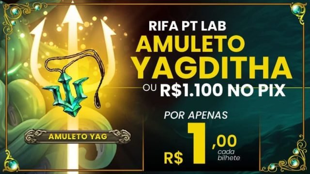 Amuleto Yagditha ou R$1100 no PIX